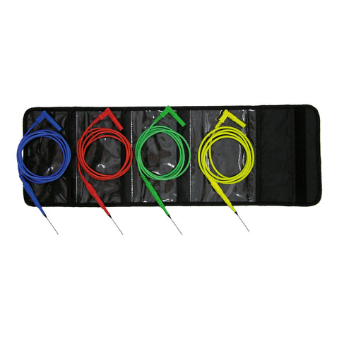 SILVERTRONIC BACK PROBES WITH 2M CABLES (4 PCE)
